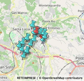 Mappa Via Prospero Podiani, 06121 Perugia PG, Italia (1.37222)