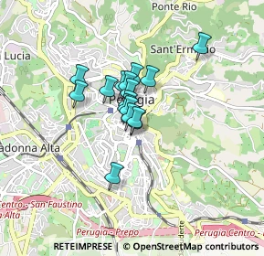 Mappa Via Prospero Podiani, 06121 Perugia PG, Italia (0.51063)