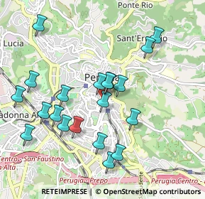 Mappa Via Prospero Podiani, 06121 Perugia PG, Italia (1.017)