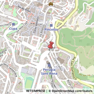 Mappa Via Guglielmo Marconi, 5, 06121 Perugia, Perugia (Umbria)