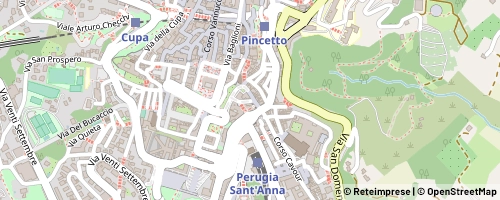 Mappa Perugia