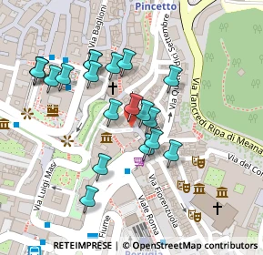 Mappa Sotto le scalette di Sant'Ercolano, 06121 Perugia PG, Italia (0.1115)