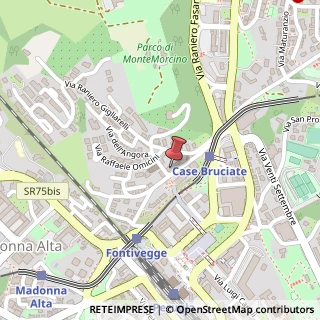 Mappa Via Case Bruciate, 33, 06124 Perugia, Perugia (Umbria)