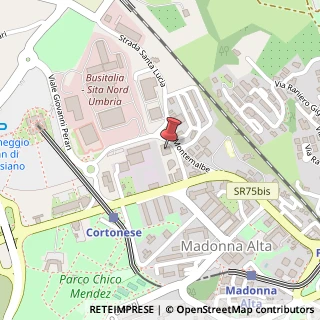 Mappa Via del Tabacchificio, 6, 06127 Perugia, Perugia (Umbria)