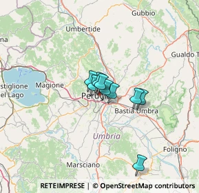 Mappa Strada di Valiano, 06126 Perugia PG, Italia (24.1125)