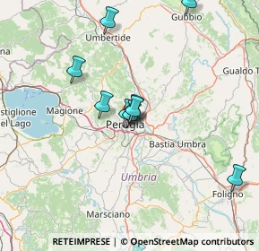 Mappa Strada di Valiano, 06126 Perugia PG, Italia (27.744)