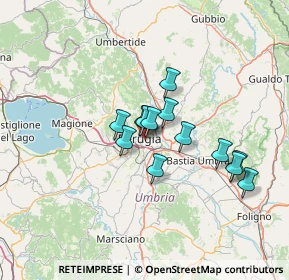 Mappa Strada di Valiano, 06126 Perugia PG, Italia (10.41154)