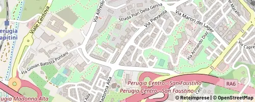 Mappa Perugia
