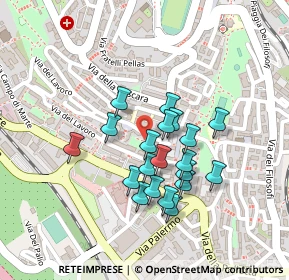 Mappa Via della Concordia, 06121 Perugia PG, Italia (0.188)