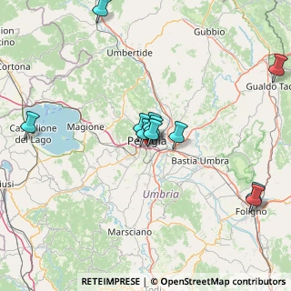 Mappa Via della Concordia, 06124 Perugia PG, Italia (15.51455)