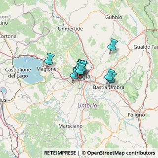 Mappa Via della Concordia, 06124 Perugia PG, Italia (6.51182)