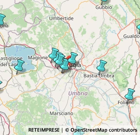 Mappa Via della Concordia, 06100 Perugia PG, Italia (20.92467)