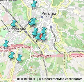 Mappa Via della Concordia, 06100 Perugia PG, Italia (0.99143)