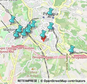 Mappa Via della Concordia, 06100 Perugia PG, Italia (1.02333)