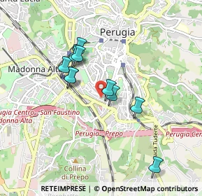 Mappa Via della Concordia, 06100 Perugia PG, Italia (0.79)