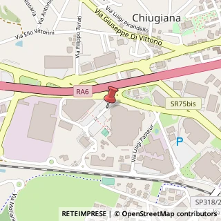 Mappa Via Aldo Capitini, 12, 06073 Corciano, Perugia (Umbria)