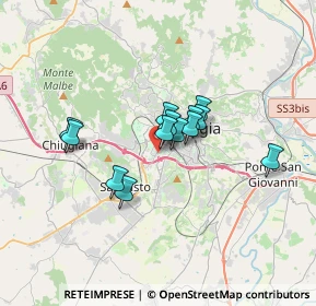 Mappa Via Thaon di Revel Paolo, 06128 Perugia PG, Italia (2.40538)