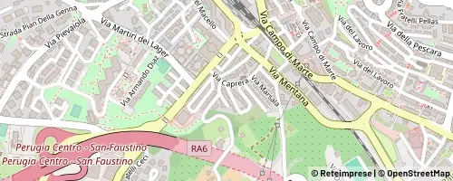 Mappa Perugia