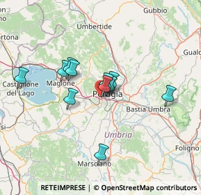 Mappa Via Giovanni Battista Pontani, 06128 Perugia PG, Italia (11.32364)