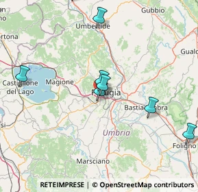 Mappa Via Giovanni Battista Pontani, 06128 Perugia PG, Italia (34.11235)