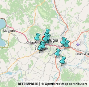 Mappa Via Giovanni Battista Pontani, 06128 Perugia PG, Italia (3.98583)