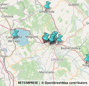 Mappa Via Roma, 06073 Corciano PG, Italia (10.34545)