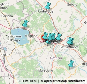 Mappa Via Roma, 06073 Corciano PG, Italia (12.0125)