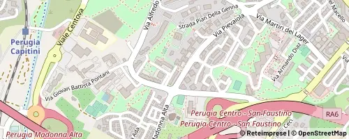 Mappa Perugia