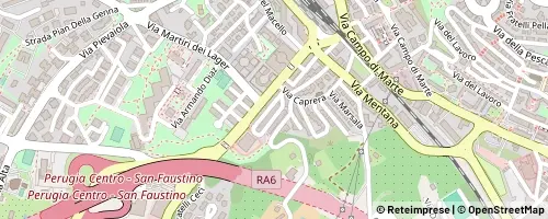 Mappa Perugia