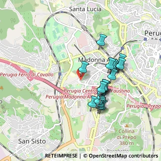 Mappa Via Alfredo Cotani, 06128 Perugia PG, Italia (0.838)