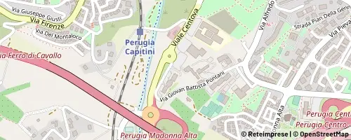 Mappa Perugia