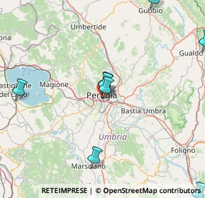 Mappa Via S. Bonaventura, 06121 Perugia PG, Italia (40.667)