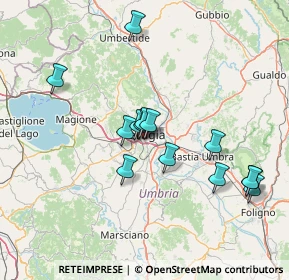 Mappa Via S. Bonaventura, 06121 Perugia PG, Italia (13.58357)
