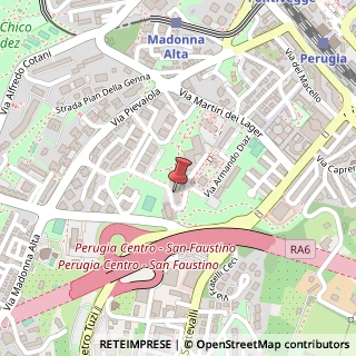 Mappa Via Armando Diaz, 40, 06128 Perugia, Perugia (Umbria)
