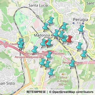 Mappa Via Armando Diaz, 06128 Perugia PG, Italia (0.989)