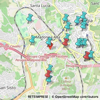 Mappa Via Armando Diaz, 06128 Perugia PG, Italia (1.313)