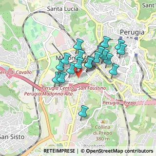 Mappa Via Armando Diaz, 06128 Perugia PG, Italia (0.672)