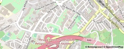 Mappa Perugia