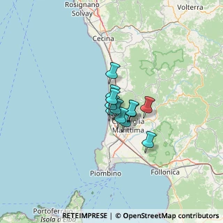 Mappa Via Tognarini I, 57027 San Vincenzo LI, Italia (6.10417)