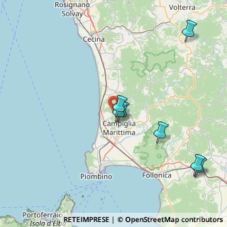Mappa Via S. Bartolo, 57027 San Vincenzo LI, Italia (28.28455)
