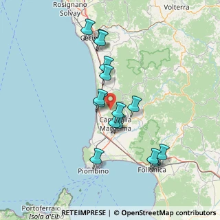 Mappa Via S. Bartolo, 57027 San Vincenzo LI, Italia (14.04667)