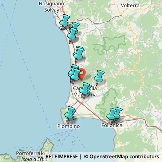 Mappa Via S. Bartolo, 57027 San Vincenzo LI, Italia (13.606)