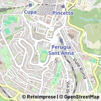 Mapa Perugia