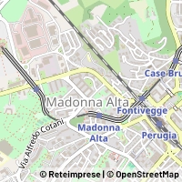 Hartă Perugia