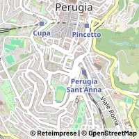 Map Perugia