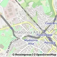 Map Perugia