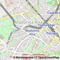 Mapa Perugia
