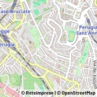 Mapa Perugia
