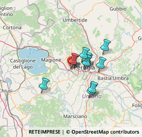 Mappa Via Giovanni Pascoli, 06073 Corciano PG, Italia (9.24545)