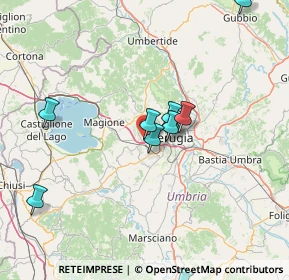 Mappa Via Giovanni Pascoli, 06073 Corciano PG, Italia (17.6)